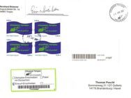Kraftverkehr Torgau Citypost: MiNr. 20 I, 16.09.2013, "Neues Logo", Wert zu 0,90 EUR, Ganzstück (Umschlag), Einschreiben, echt gelaufen - Brandenburg (Havel)
