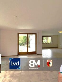 Gepflegte, großzügige Gartenwohnung in ruhiger Lage bei Augsburg - Affing