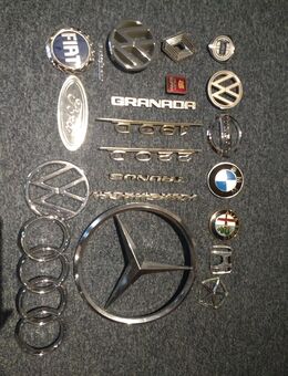 Auto Embleme Sammlung VW Mercedes Audi BMW Renault - Bergisch Gladbach