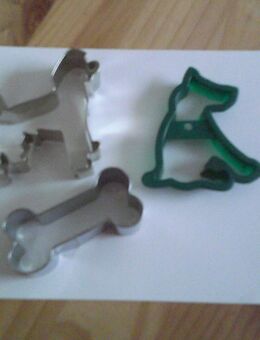 Backform / Ausstechform Hund & Knochen - Unna