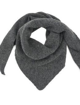 MAXIMO Dreieckstuch, Feinstrick, weiches Material, meliert