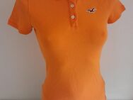 Box#12 Hollister Shirt Kurzarmshirt XS 34 T-Shirt kurzarm Poloshirt orange - Mühlberg (Elbe)