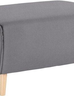andas Hocker Janek, mit Keder in scandinavischem Design