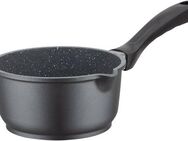 GSW Kasserolle Gourmet Granit, Aluminiumguss, langlebige VITAFLON® GRANIT Antihaft-Versiegelung, Ø 16 cm, Induktion