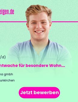 Nachtwache (m/w/d) für besondere Wohnformen - Neunkirchen (Saarland)