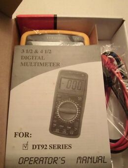 DIGITAL MULTIMETER DT 92 NEU - Köln