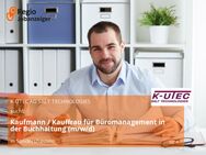 Kaufmann / Kauffrau für Büromanagement in der Buchhaltung (m/w/d) - Sondershausen