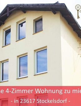 Große 4-Zimmer Wohnung zur Miete - in 23617 Stockelsdorf - - Stockelsdorf