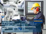 Produktionsmitarbeiter:in Farbverarbeitung (m/w/d) - Amt Wachsenburg