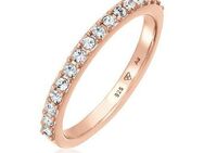 Elli Fingerring Bandring Memoire Kristalle 925 Silber