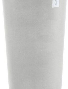 ECOPOTS Blumentopf AMSTERDAM HIGH White Grey, BxTxH: 41x41x76 cm