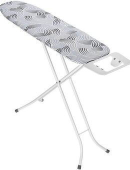 WENKO Bügelbrett Modell Base, Bügelfläche 110x30 cm, höhenverstellbarer Bügeltisch, platzsparend klappbar