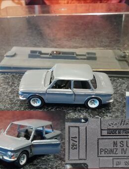 Solido NSU Prinz IV Typ 47 , grau , 1/43 , No 13 , France - Berlin