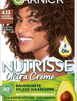 GARNIER Coloration Garnier Nutrisse Ultra Crème, Packung, 3-tlg., mit pflegender Formel
