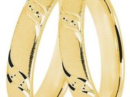 DOOSTI Trauring Schmuck Geschenk Silber 925 Trauring Ehering Partnerring LIEBE