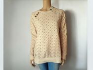 Ragwear Sweatshirt Daria Zig Zag Größe 42 XL Creme Neu mit Etikett - Sankt Egidien