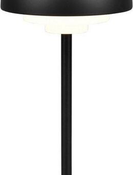Reality Leuchten LED Tischleuchte Elliot, USB-Anschluss mit Ladefunktion, mehrere Helligkeitsstufen, LED fest integriert, Warmweiß, In-Outdoor Tischlampe Pilzform 30cm, 3Dimmstufen, Akku,USB-C Ladekabel