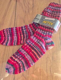 Selbstgestrickte Strümpfe Größe 40/41 - Ebermannstadt