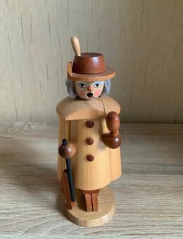 Erzgebirgische Volkskunst - Räuchermännchen „Förster“ - Mülheim-Kärlich