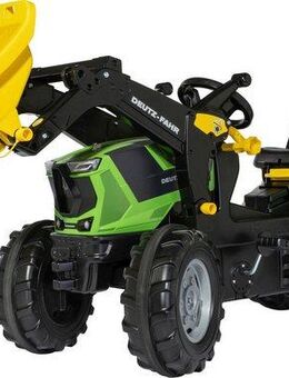 rolly toys® Trettraktor rollyFarmtrac Premium II Deutz 8280 TTV, mit Frontlader, BxTxH: 150x54x75 cm