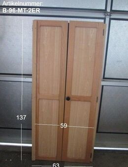 Bürstner Amara Möbeltüren-Set, 2tlg. (Schranktüren) gebr., ca 137 x 59 (485TN BJ 96) - Schotten Zentrum