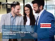 Teamleiter (m/w/d) für unsere Niederlassung - Paderborn