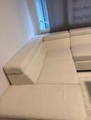 Sofa weiß zu verkaufen in 14513