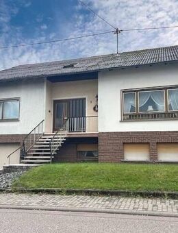 Einfamilienhaus mit viel Platz und einem schönen Garten in Nonnweiler-OT - Nonnweiler