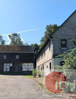 Historischer Zweiseithof mit großem Grundstück und vielseitigen Nutzungsmöglichkeiten - Jahnsdorf (Erzgebirge)
