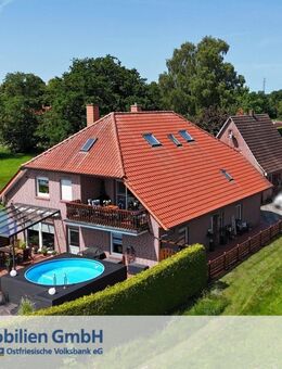 Zwei Wohnhäuser auf großzügigem Grundstück in zentraler und zugleich ruhiger Lage von Papenburg! - Papenburg