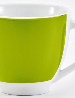 van Well Tasse Vario, Porzellan, spülmaschinen- und mikrowellengeeignet, 6-teilig