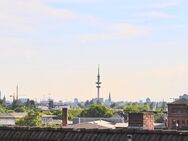 Fantastischer Weitblick über Hamburg - großzügiges Penthouse in herausragender Lage - mit Aufzug! - Hamburg