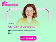 Referent*in Tarif und Vertrieb (Teamleitung) - Kiel
