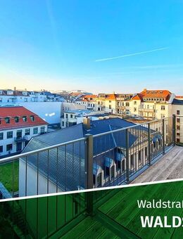 Weitblick im Denkmal mit EBK, West-Balkon, Gäste-WC, Fußbodenheizung, Parkett, Keller, Lift u.v.m. - Leipzig