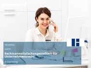 Rechtsanwaltsfachangestellte/r für Unternehmensrecht - Hamburg