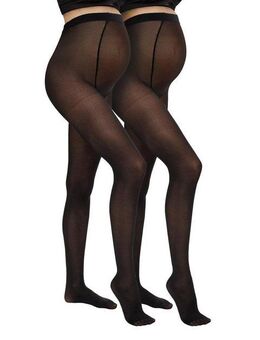 Mamalicious Umstandsstrumpfhose MLSABINE PANTYHOSE 2-P A. NOOS 50 DEN (Packung 2 St)