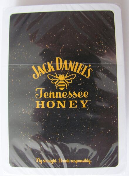 Jack Daniels - Honey - Poker Spielkarten