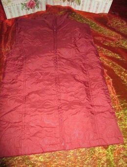 NEU * Stylisch * Original VINTAGE * ärmellose * DESIGNER * Stepp- Weste * Jacke * Gr. 36- 38, 40/ S- M * bordaux- dunkel- wein- rot * - Riedlingen