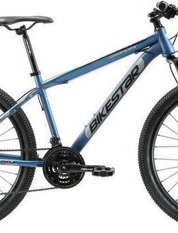 Bikestar Mountainbike, 21 Gang Shimano RD-TY300 Schaltwerk, Kettenschaltung, für Damen und Herren, Kettenschaltung
