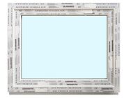 Kunststofffenster Fenster auf Lager abholbar 100x80 cm Drehkipp 3-fach Verglasung - Essen