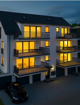 "Exklusive 3-Zimmer-Neubauwohnung mit Sonnenbalkon & großer Terrasse in ruhiger Lage" - Rudersberg