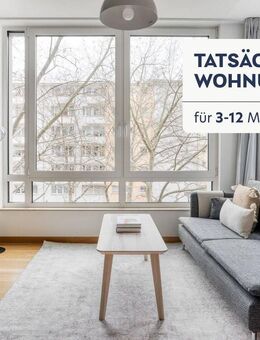Top 2 Zimmer Wohnung in Charlottenburg. Fußläufig 50 Meter von der nächsten U-Bahn St - Berlin