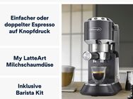 De'Longhi Espressomaschine Dedica Arte EC885.GY, Siebträger, Farbe: grau