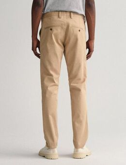 Gant Chinohose SLIM TWILL CHINOS mit gefütterten Seitentaschen