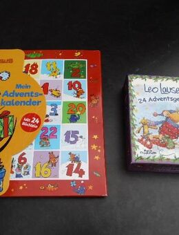 Die Maus Mein Adventskalender+Leo Lausemaus 24 Adventsgeschichten zusammen 6,- - Flensburg