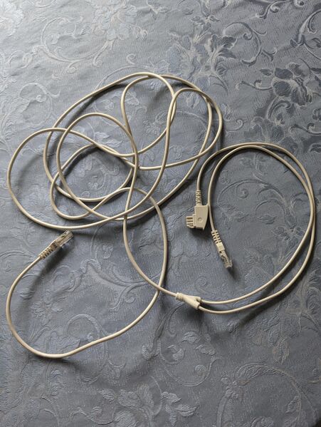 DSL Y-Kabel ca. 3,40 m / 0,50 m - Hamburg Wandsbek
