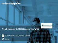 Web Developer & SEO Manager (m/w/d) - Bonn