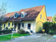 Wohnen im stadtnahen Grün! 4 Zimmer-Reihenhauswohnung mit Keller, Terrasse, Garten, Stellplatz + TG-Stellplatz, Wohnfl. 110m² - Haßfurt