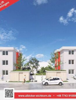 3Zi. OG mit Balkon ca. 85 m²-Wohnung 3-Kirchweg 18-79780 Stühlingen - Stühlingen