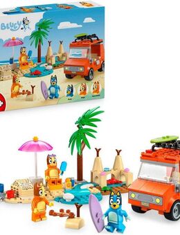 LEGO® Blueys Strandausflug (11202), LEGO Bluey Konstruktionsspielsteine, (133 St), Made in Europe